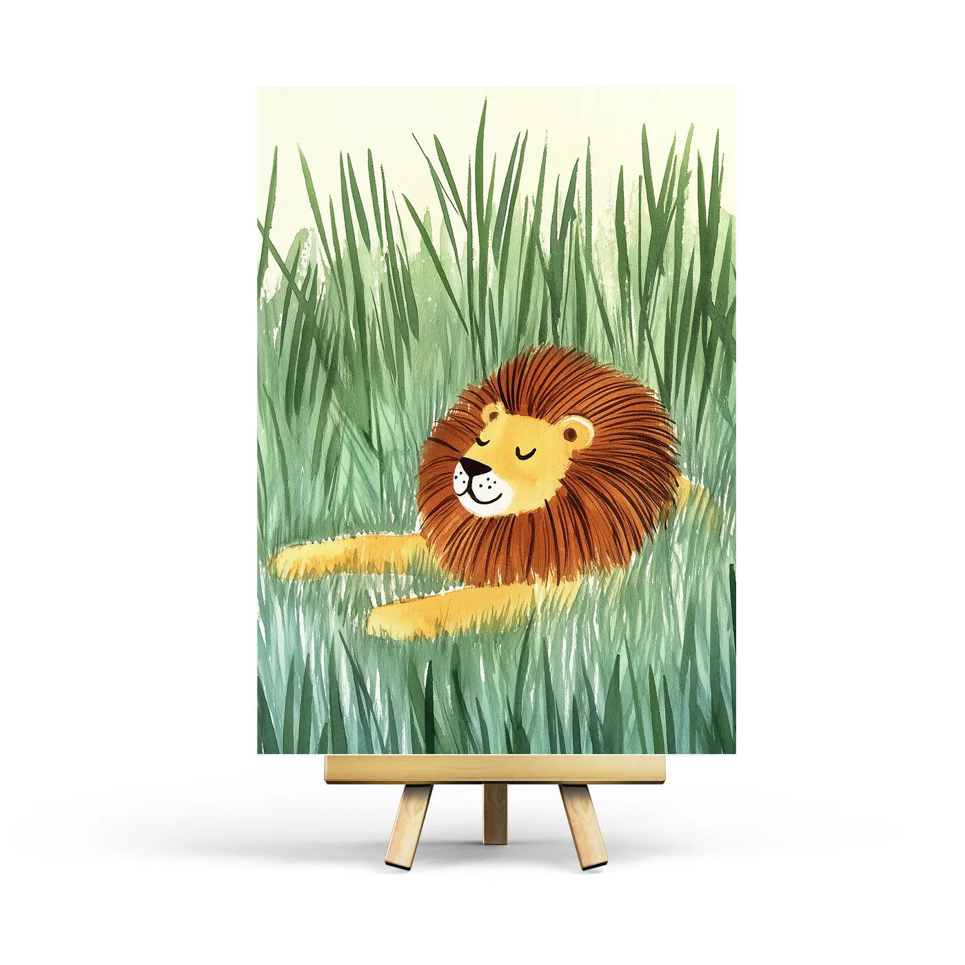 Lion Postcard