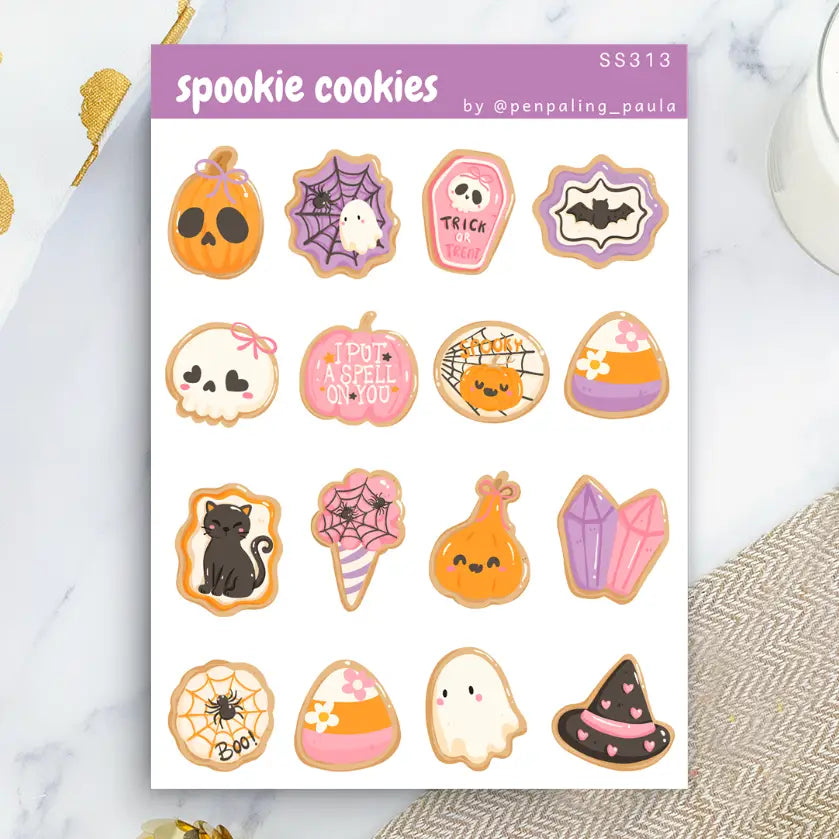 Spookie Cookies Sticker Sheet