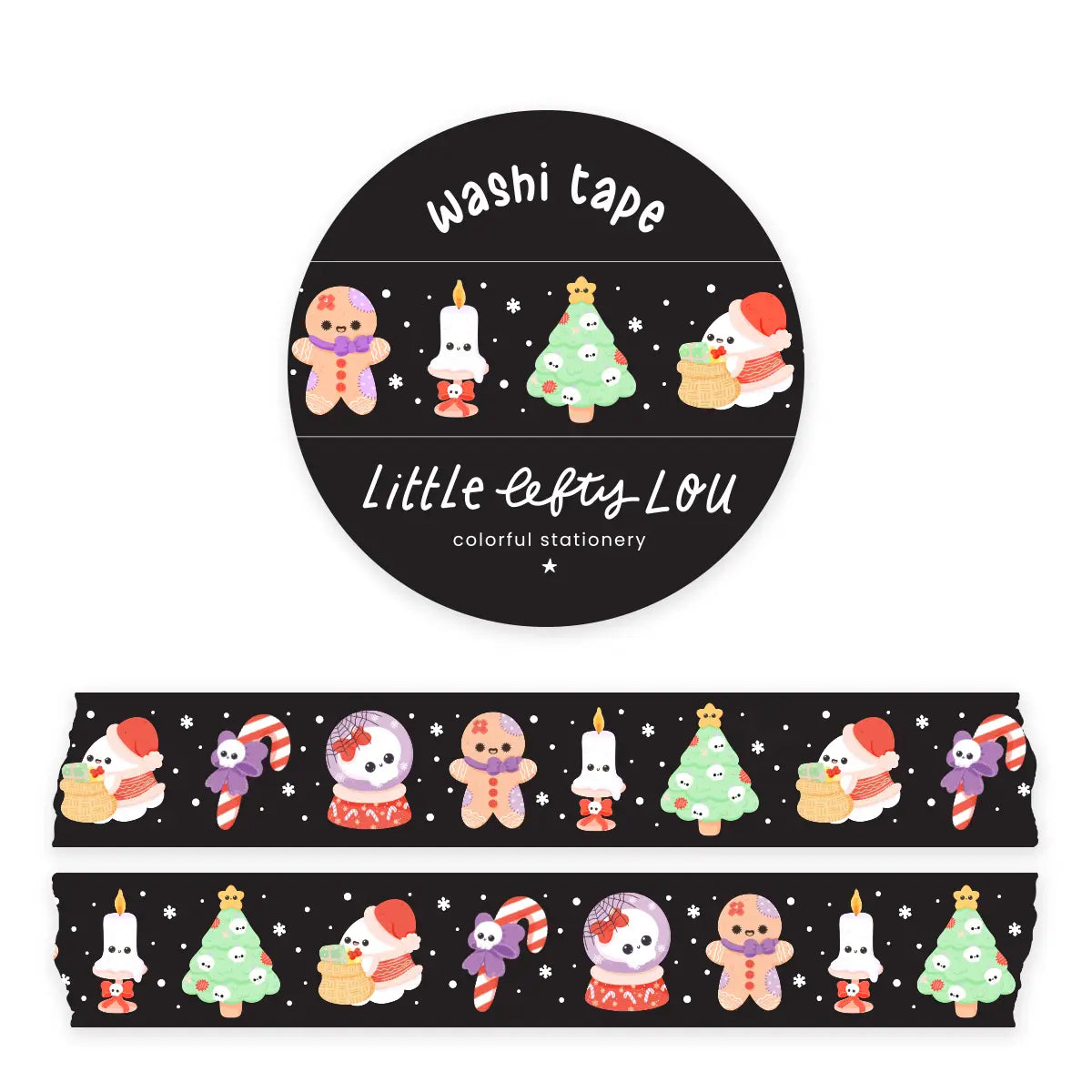 Spooky Christmas Washi Tape
