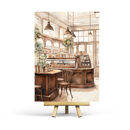 Cafe Postcard