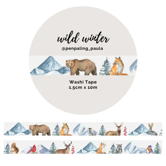 Wild Winter Washi Tape