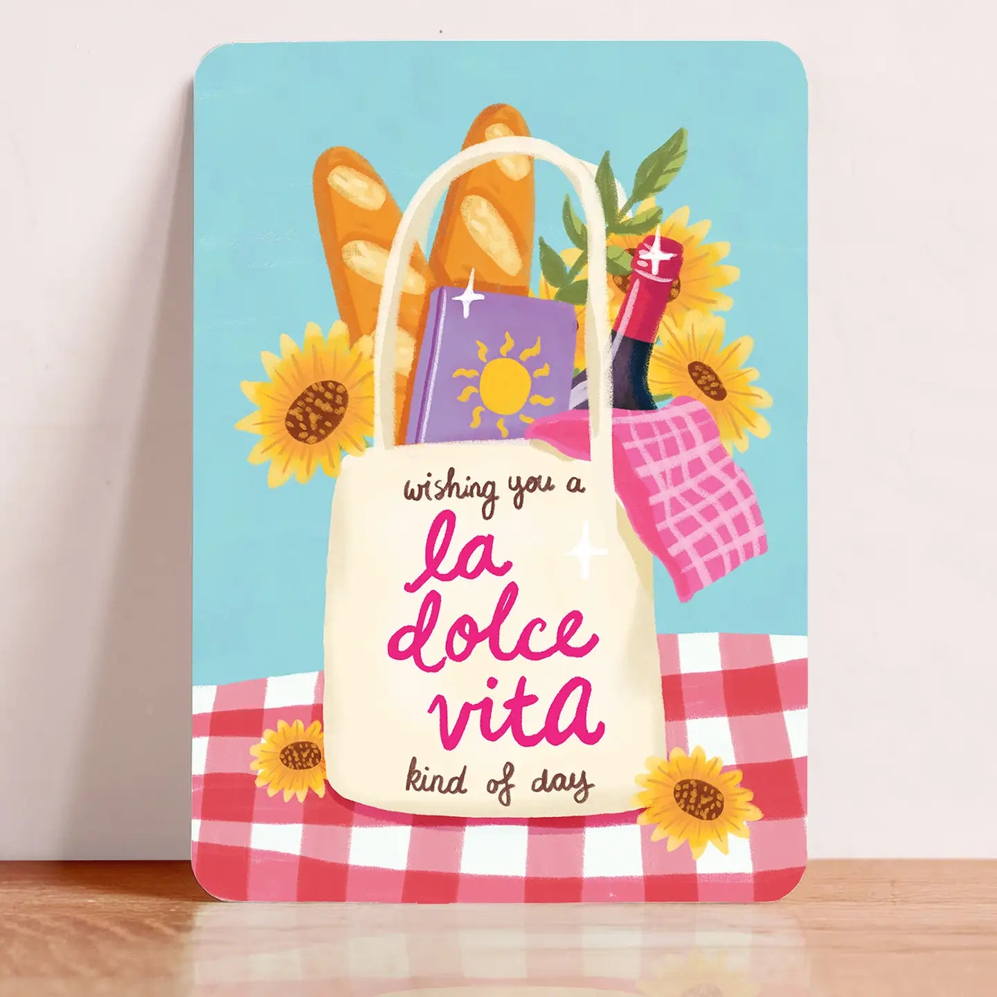 La Dolce Vita Postcard