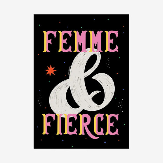 Femme & Fierce Postcard