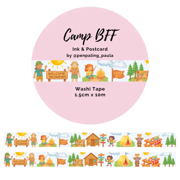 Camp BFF Washi Tape