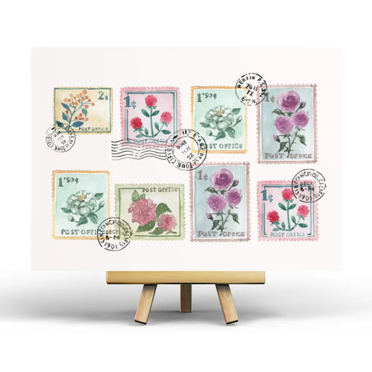 Vintage Postage Postcard