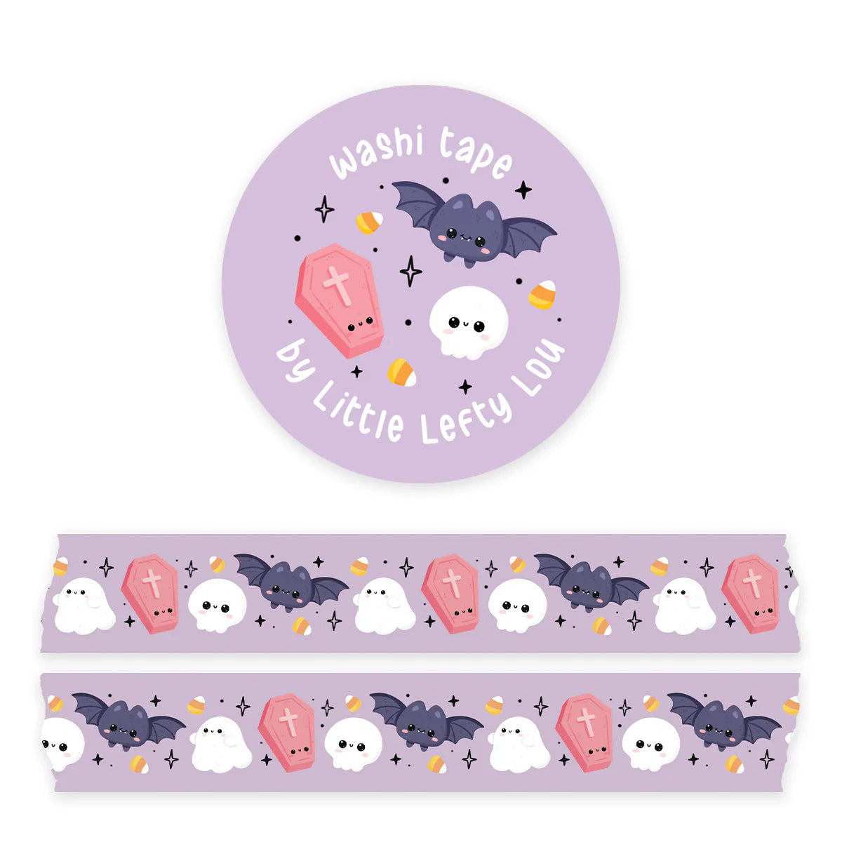 Purple Halloween Washi Tape