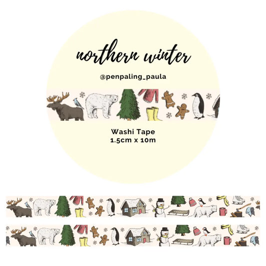 Northern Winter Washi Tape