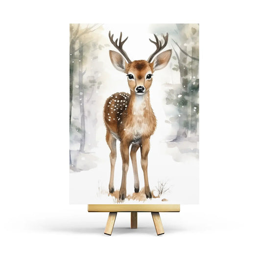 Deer Postcard