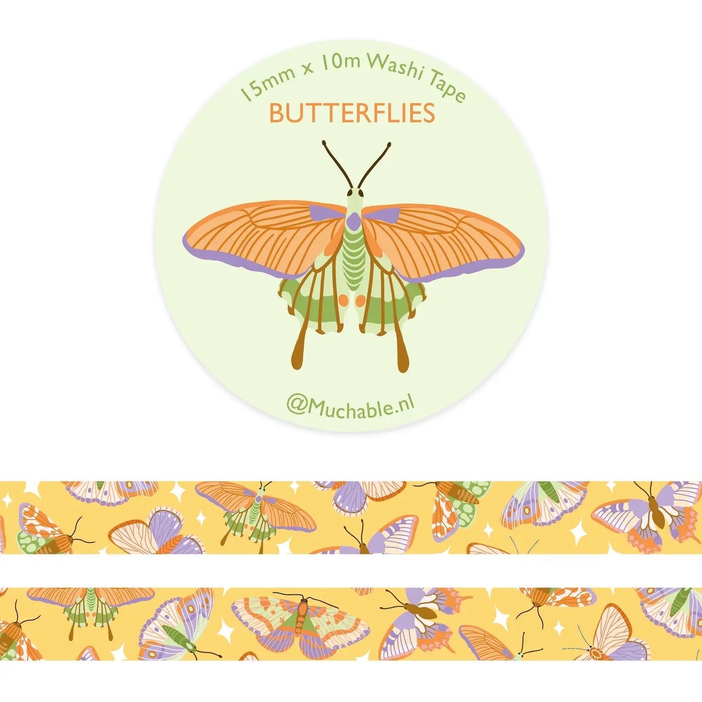 Butterflies Washi Tape