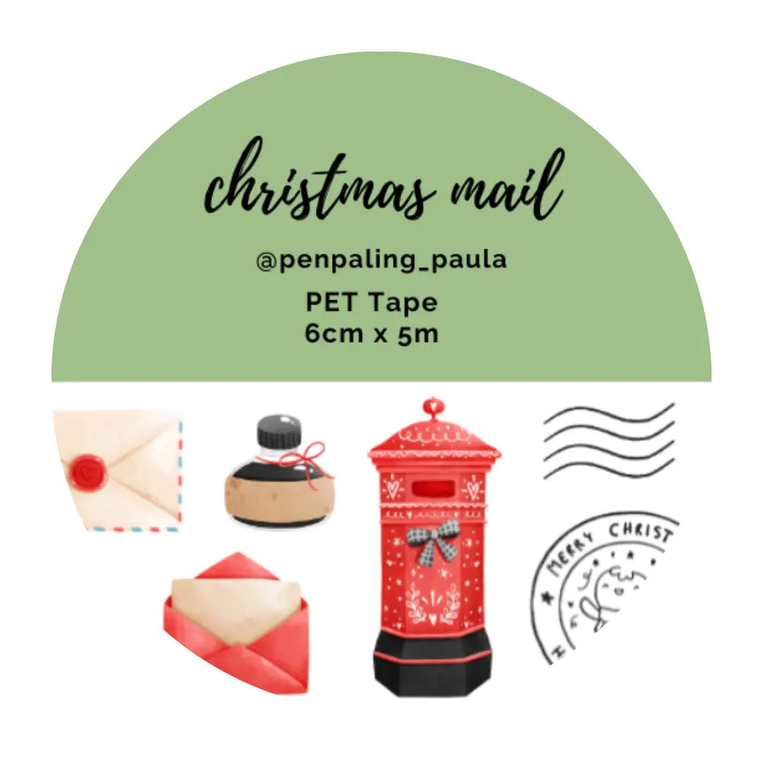 Christmas Mail - PET Tape PRE-CUT