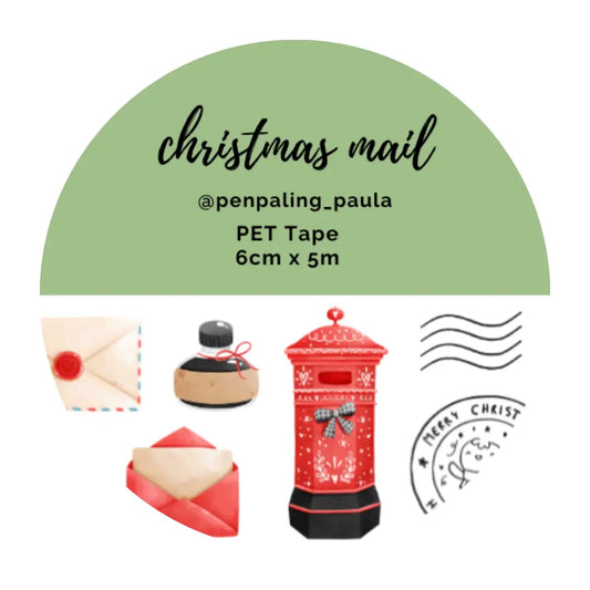 Christmas Mail - PET Tape PRE-CUT