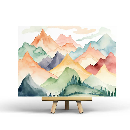 Mountains Postcard