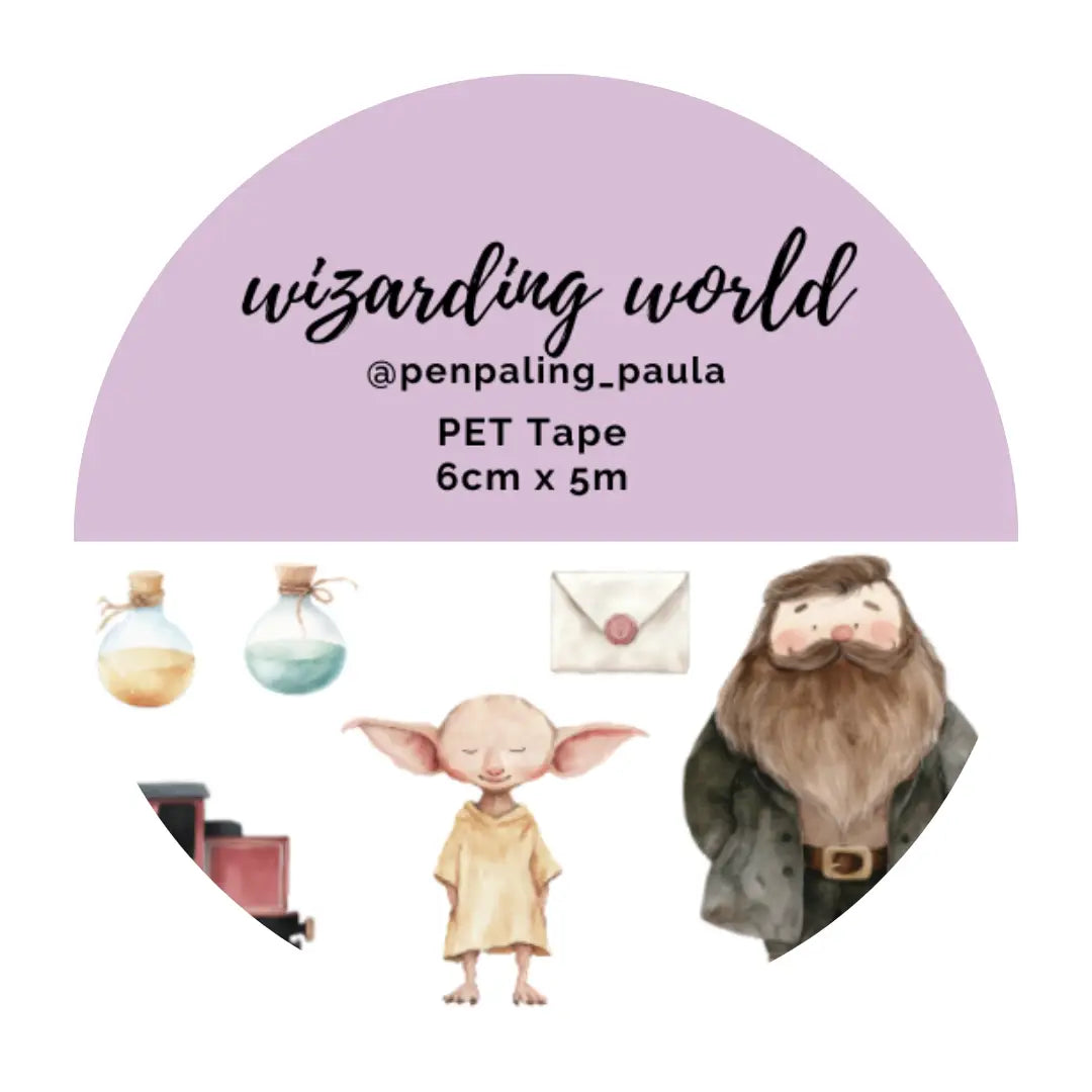 Wizarding World PET Tape PRE-CUT