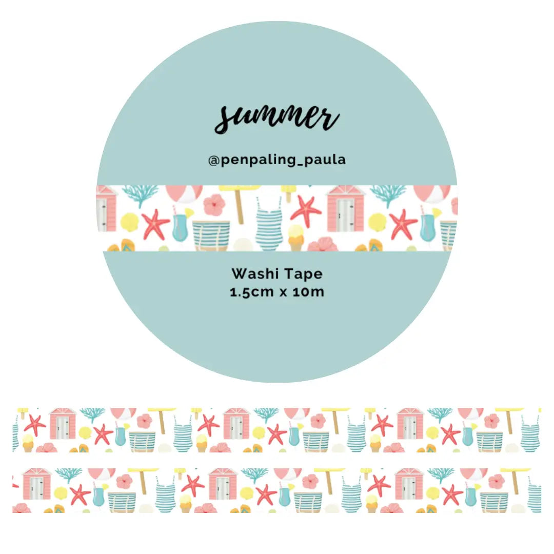 Summer Washi Tape