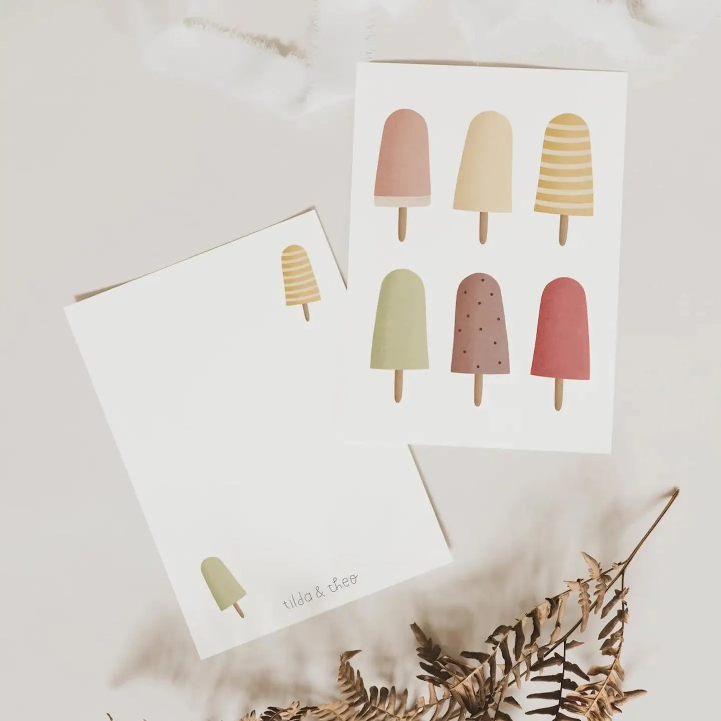 Ice Cream Postcard
