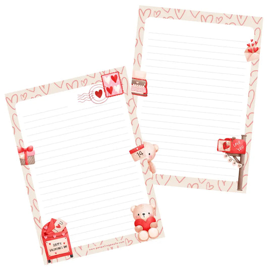 Valentine's Mail Letter Pad