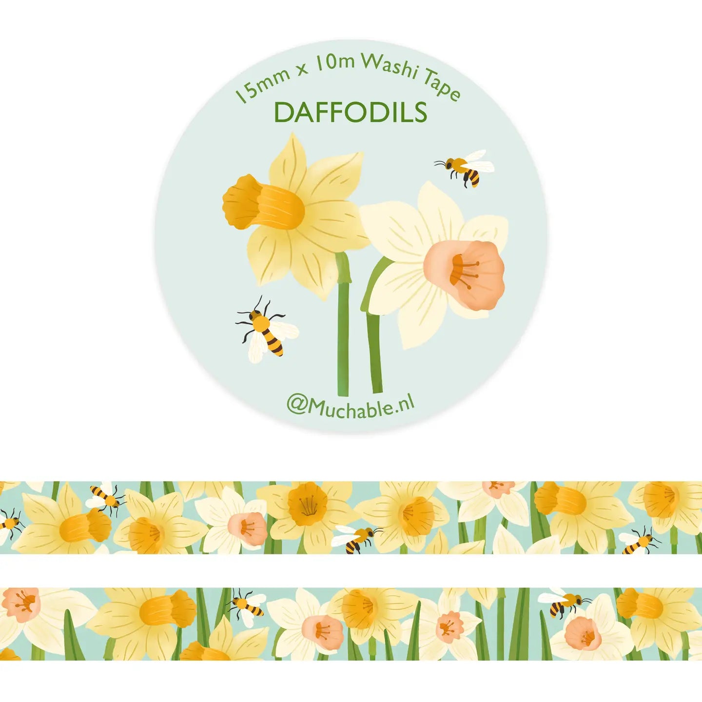 Daffodils Washi Tape