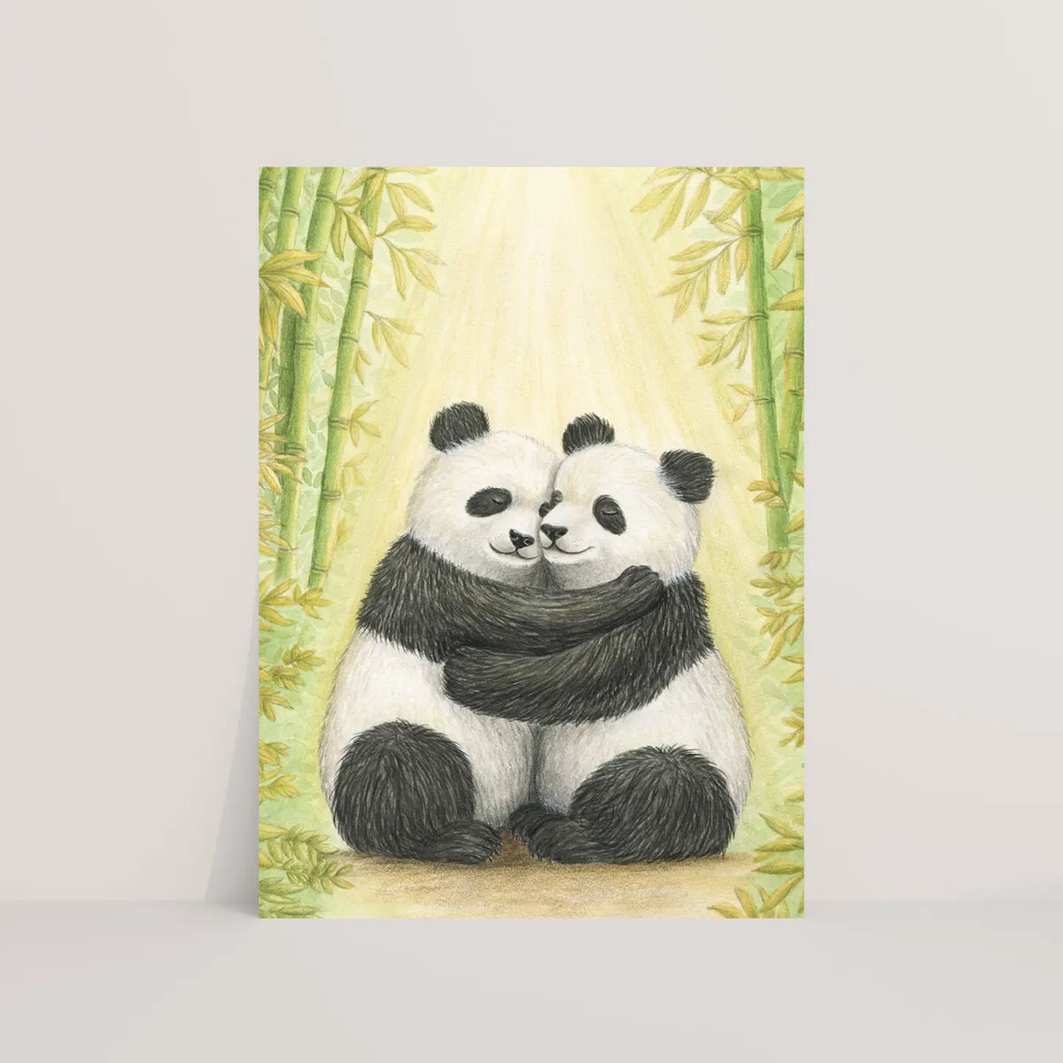 Pandas Postcard