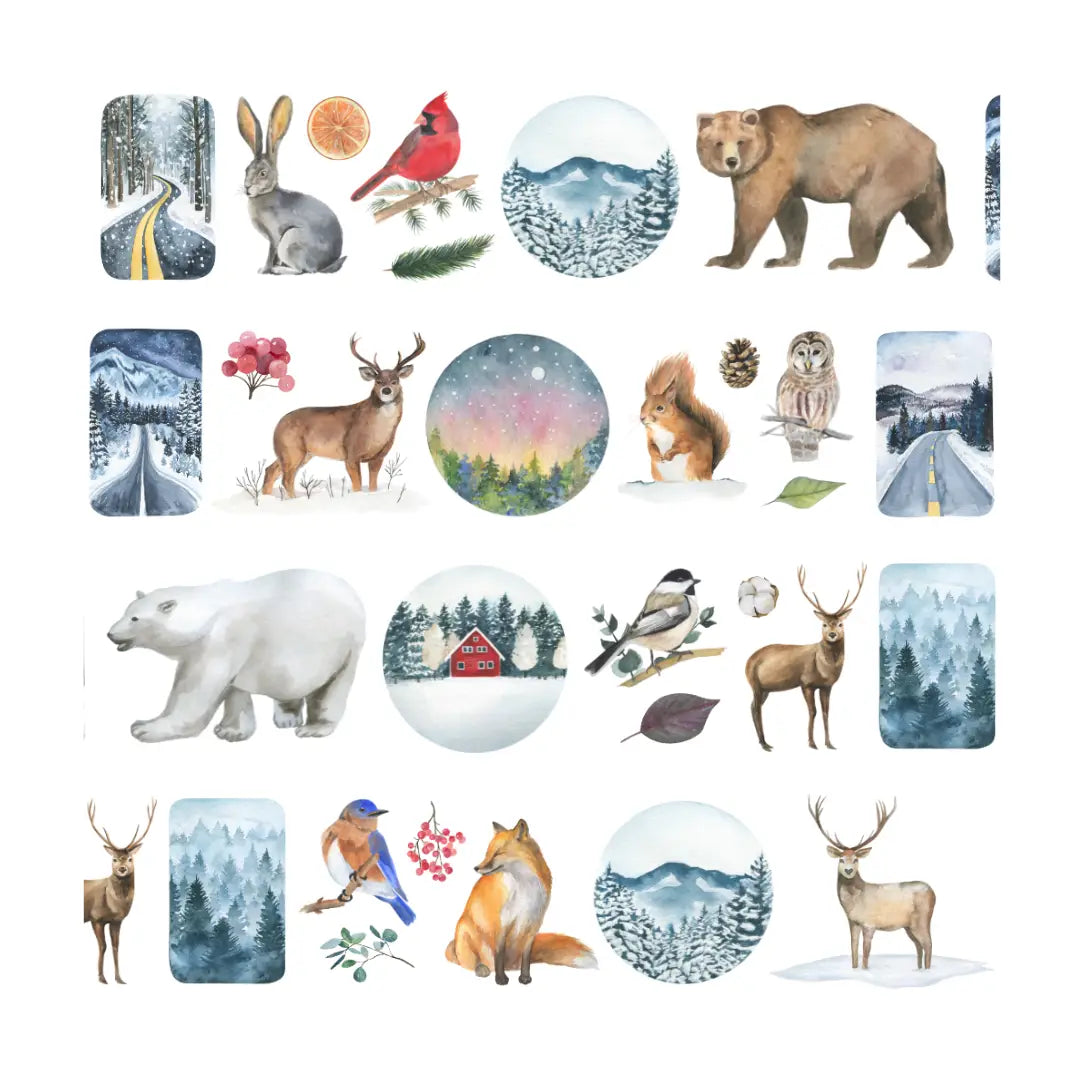 Wild Winter - PET Tape PRE-CUT