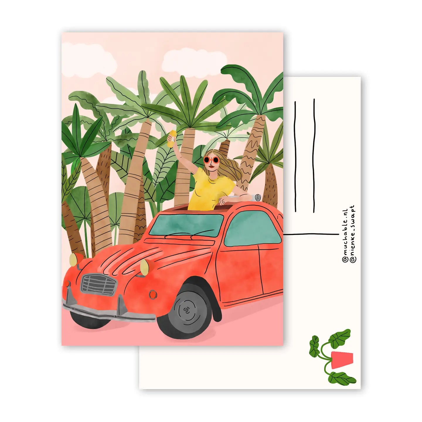 Holiday Drive Postcard