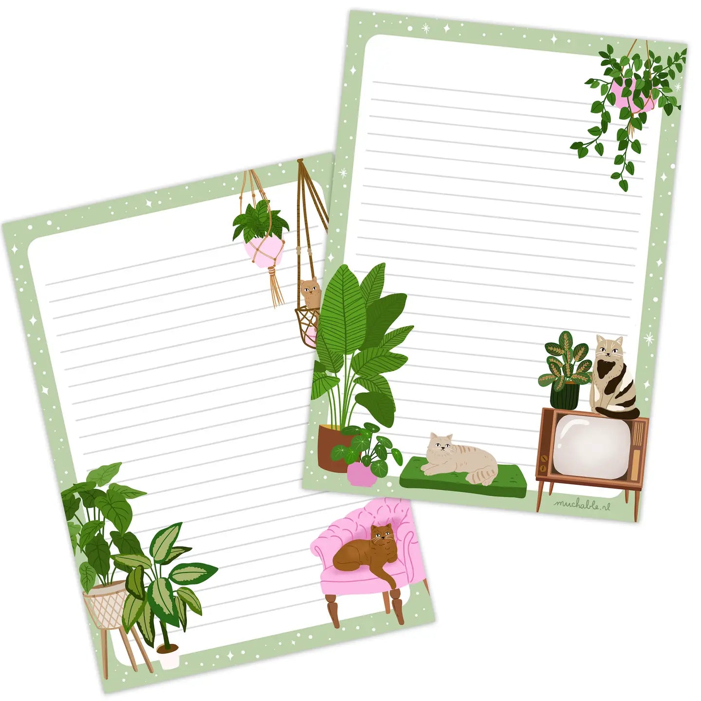Cozy Cats Notepad