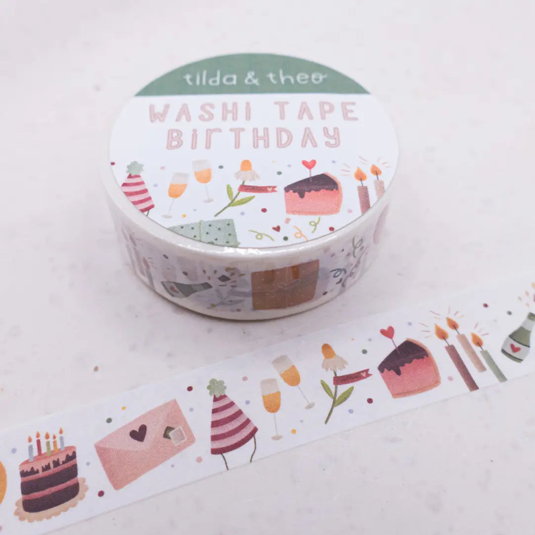 Birthday Washi Tape