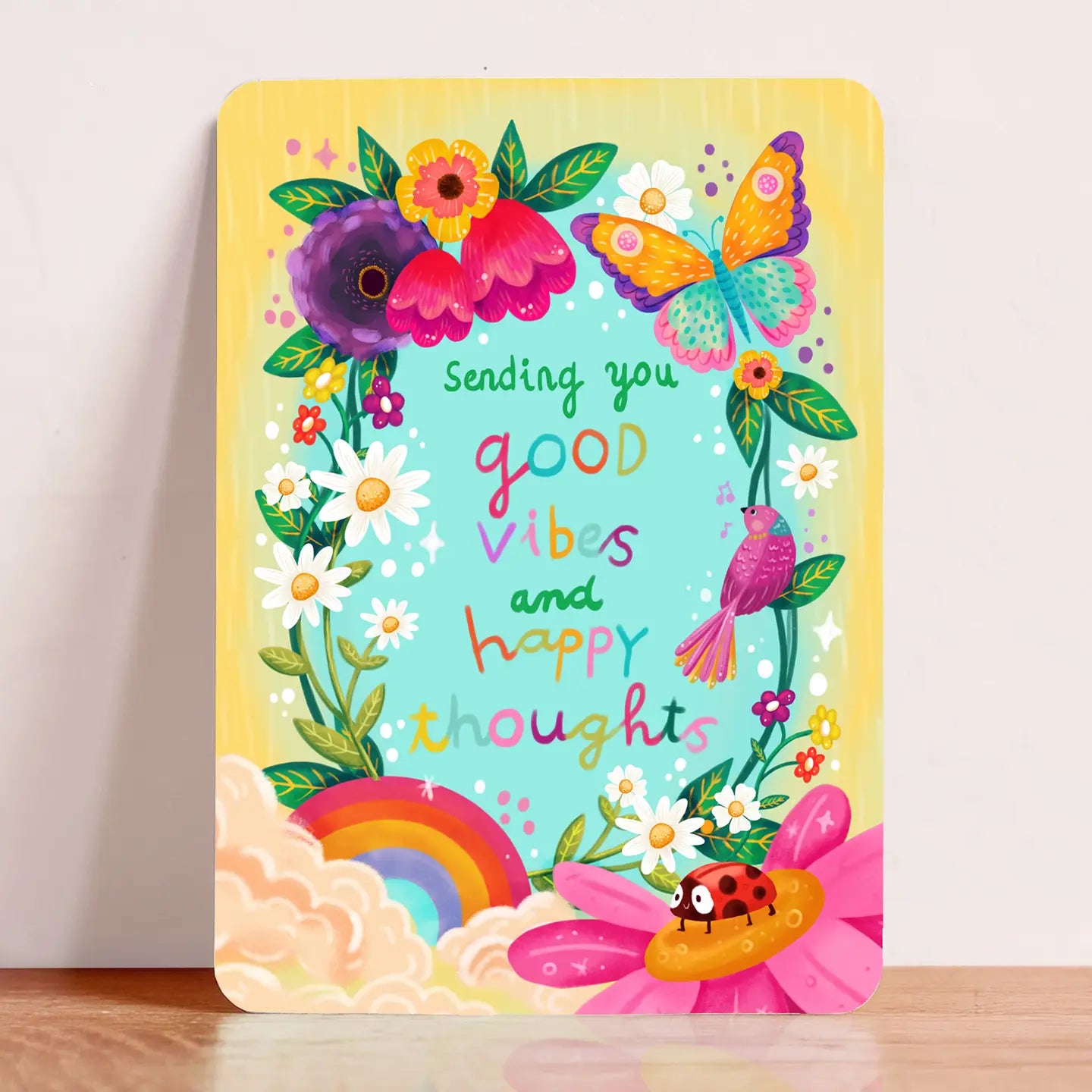 Good Vibes Postcard