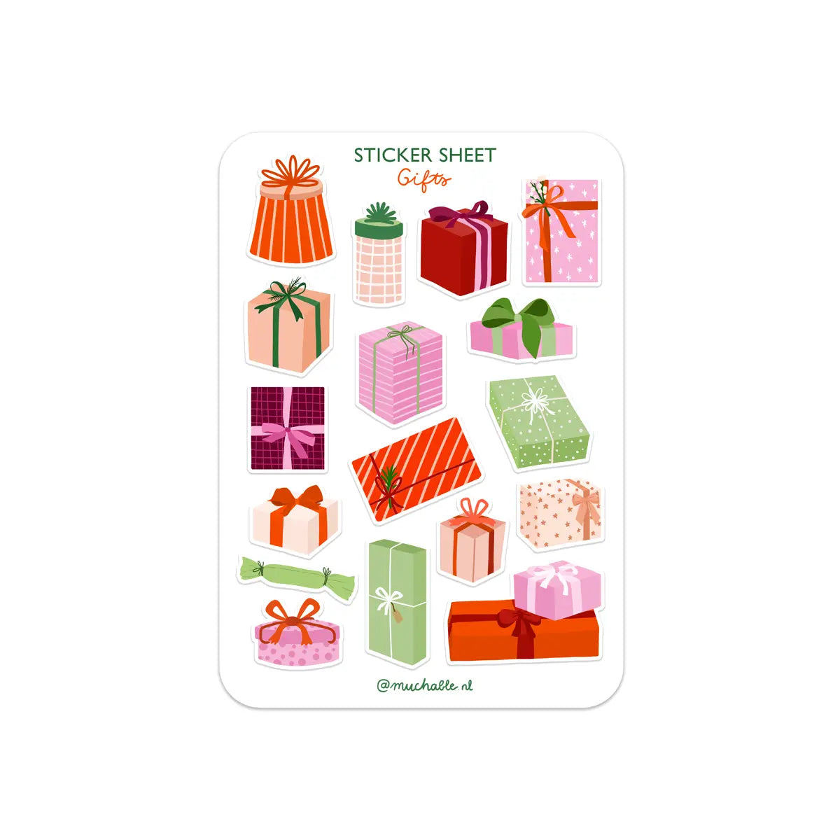 Gifts Sticker Sheet