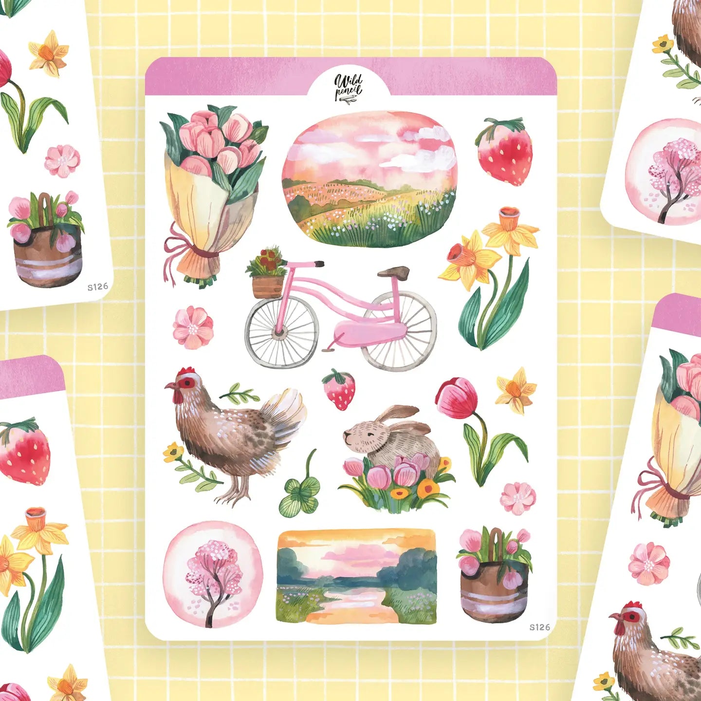 Bloom Season Sticket Sheet