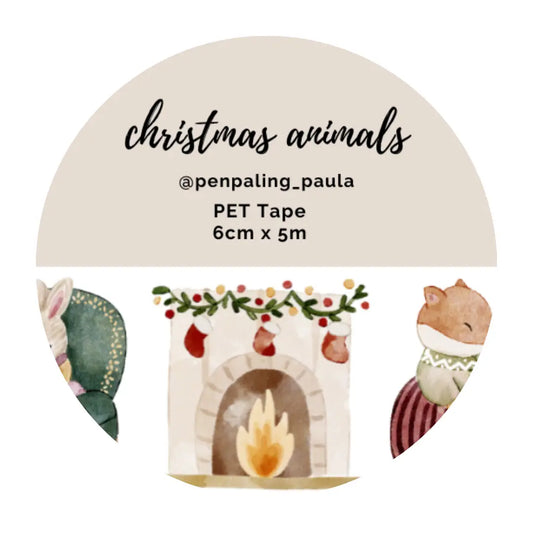 Christmas Animals - PET Tape PRE-CUT