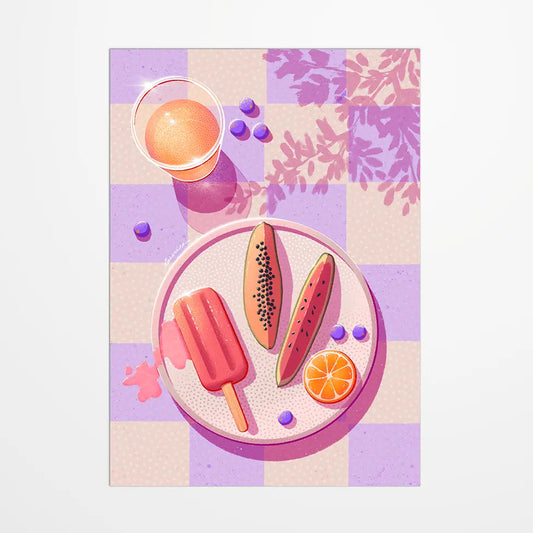 Ice Cream Postcard