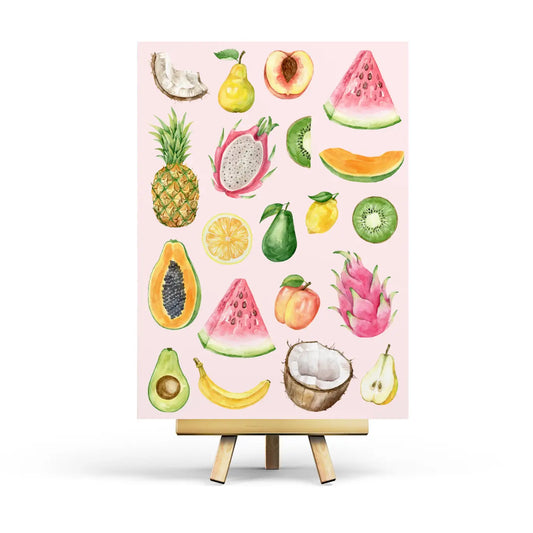Tropical Fruits Postcard