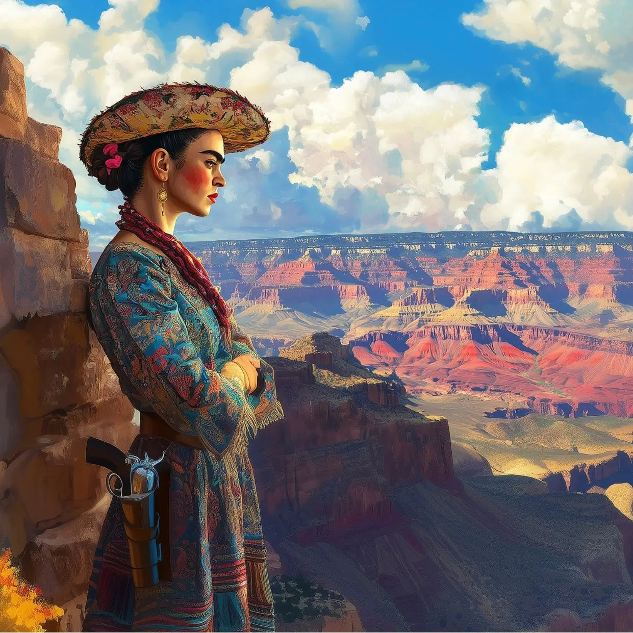 Frida at the Grand Canyon