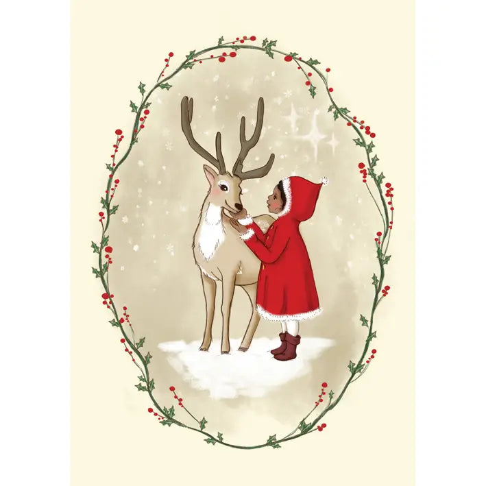 Belle & Boo Postcard "Deer Hugs"