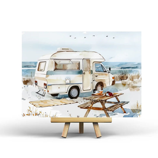 Caravan Postcard