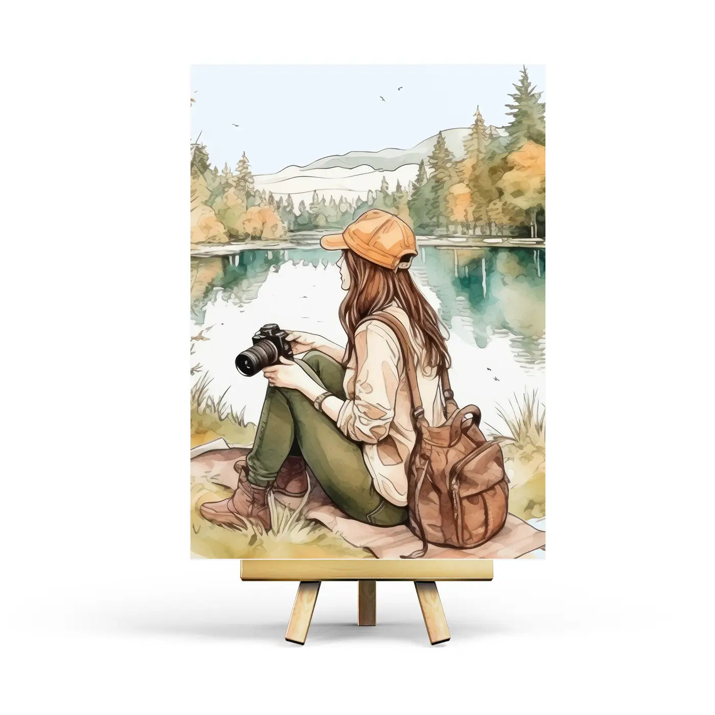 By the Lake Postcard