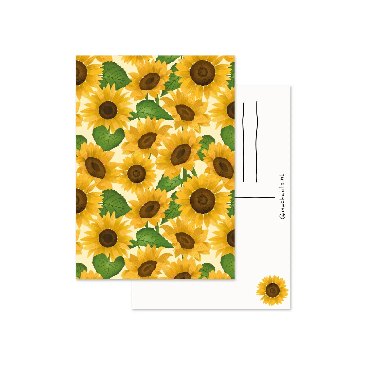 Sunflowers Postcard
