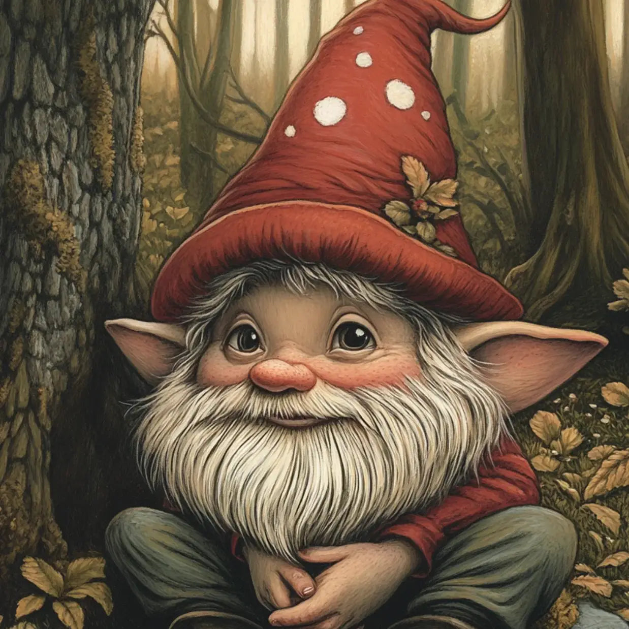 Forest Whispers and Gnome Smiles