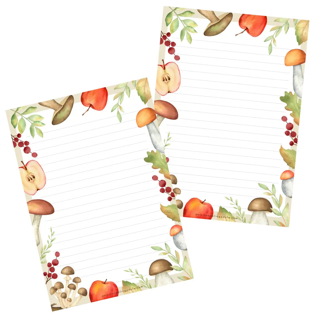 Autumn Letter Pad