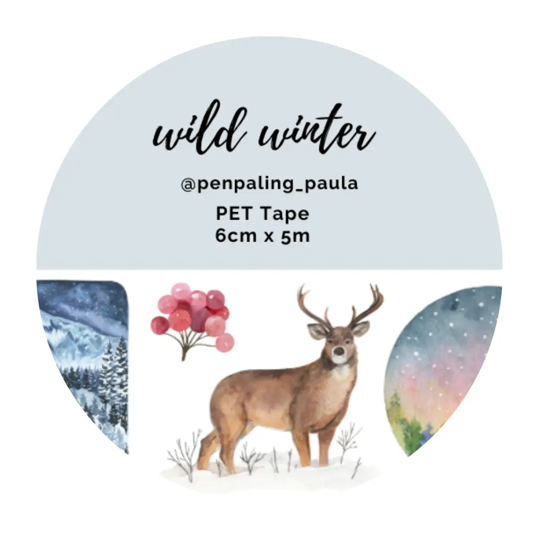 Wild Winter - PET Tape PRE-CUT