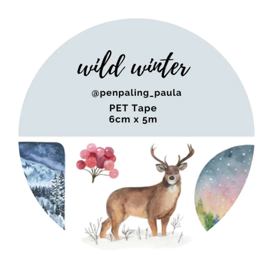 Wild Winter - PET Tape PRE-CUT