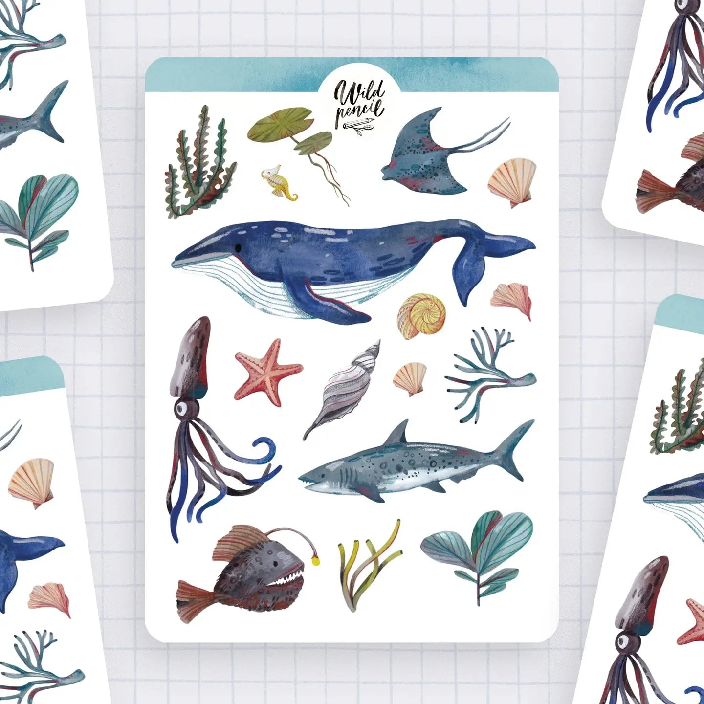 Under the Sea Sticker Sheet