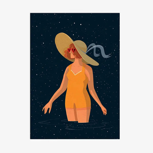 Hats Off Postcard
