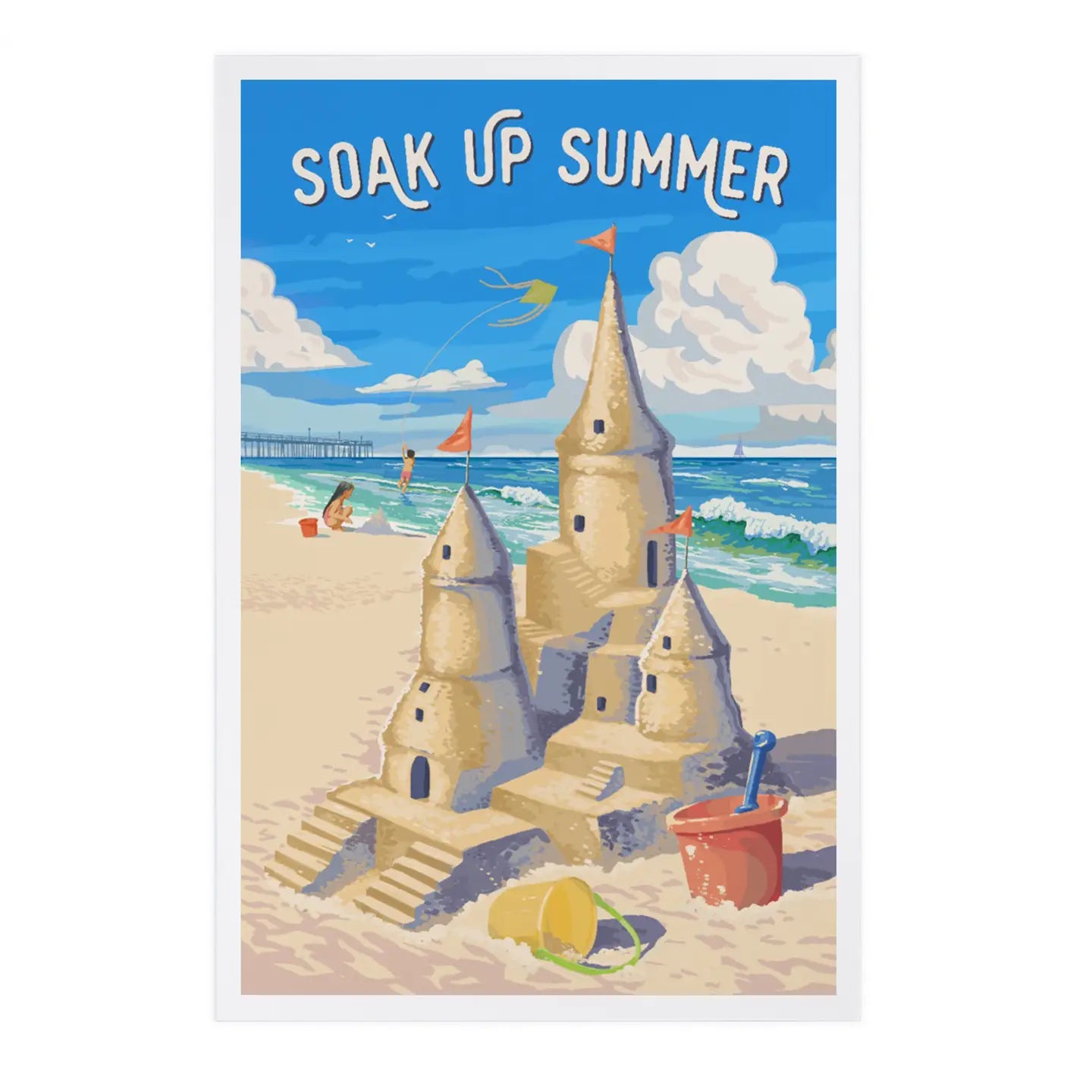 Soak Up Summer Postcard