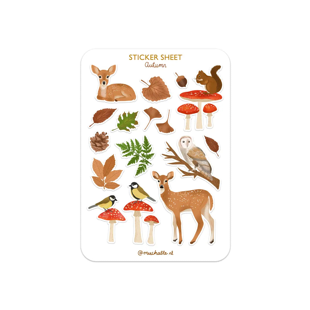 Forest Sticker Sheet
