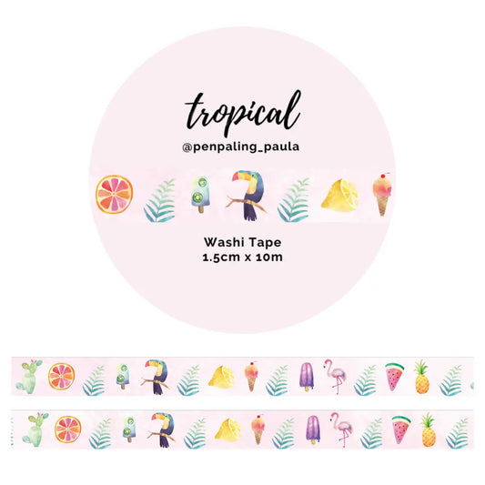 Tropical Washi Tape