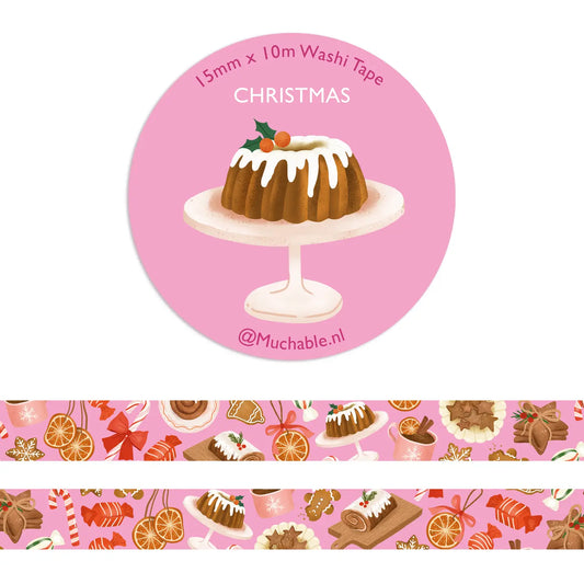 Christmas Candy, Food & Cookies Washi Tape