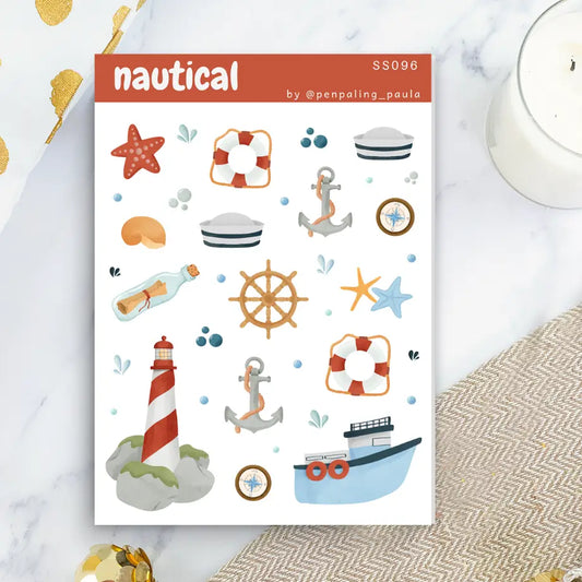 Nautical Sticker Sheet