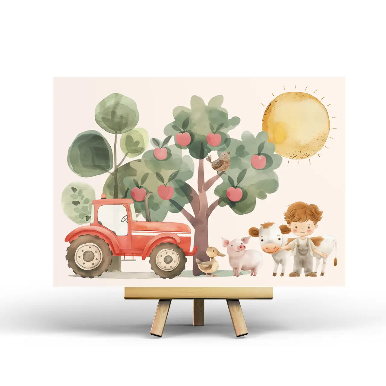 On the Farm Postcard