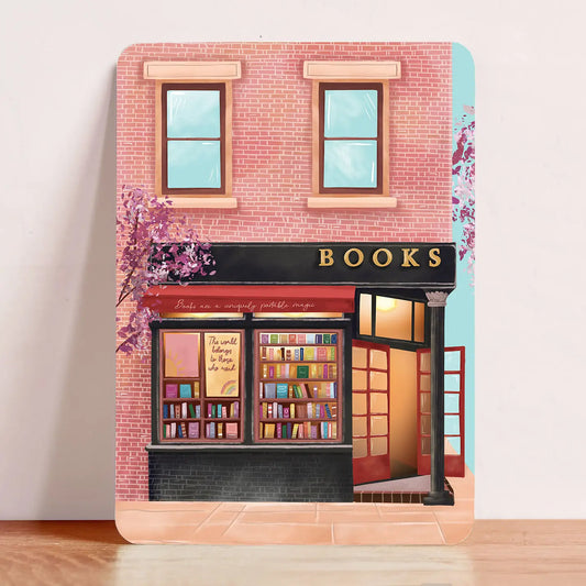 NYC Bookstore Postcard